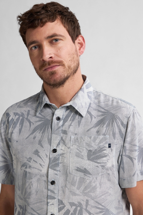 Petrol Industries men shirt short sleeve aop